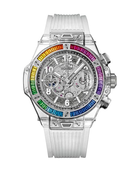 hublot big bang sapphire rainbow 42mm|Hublot big bang unico.